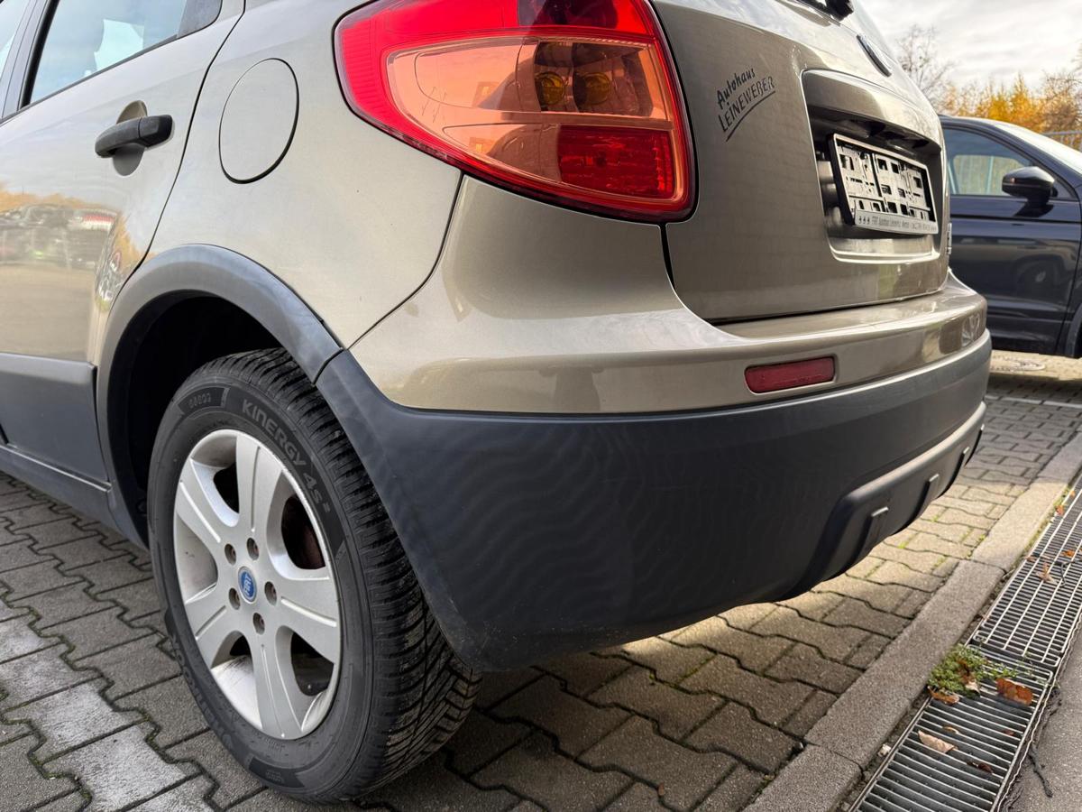 Fiat Sedici 189 FY original Stoßstange Stoßfänger hinten 984 Sandmetallic BJ08